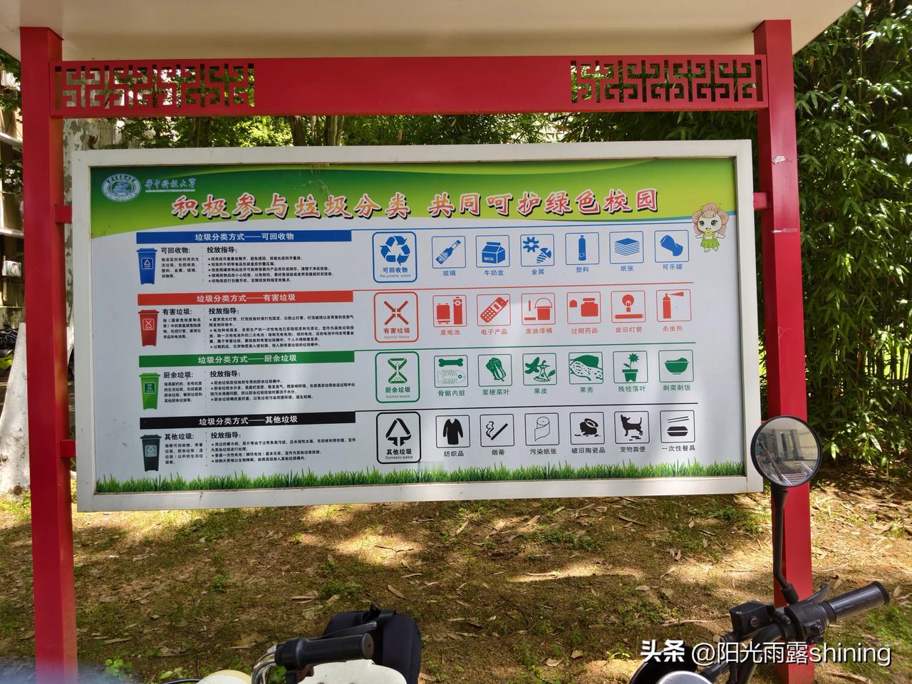 晒图笔记大赛垃圾分类详解图