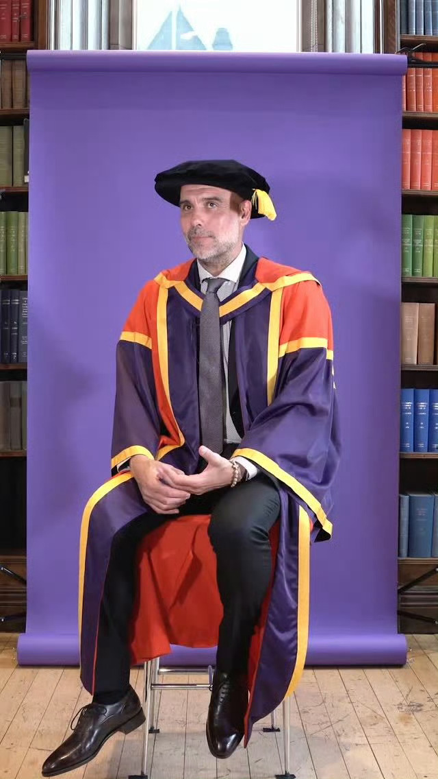 一年前，瓜成为了Dr. Guardiola🎓 