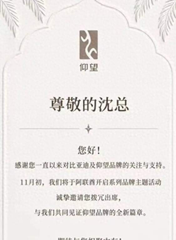 仰望要造一台200万的行政轿车，首发不在国内，选在了阿联酋
