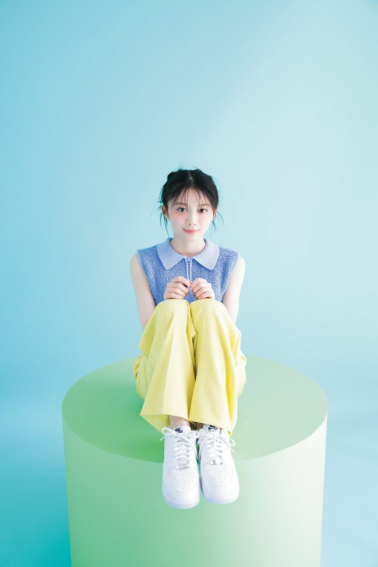 日娱新闻樱坂46森田光 森田光 杂志《ar》无字美图。 