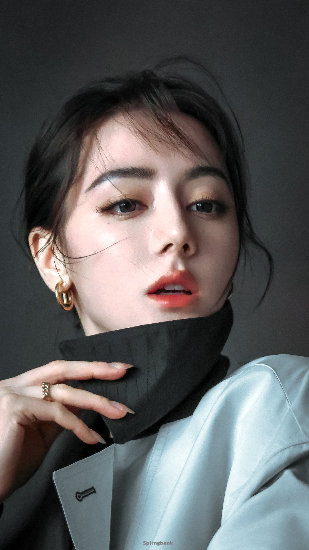 迪丽热巴路虎卫士全驭代言人迪丽热巴 dlrb 热巴开卫士 dlrb 迪丽热巴卫蓝