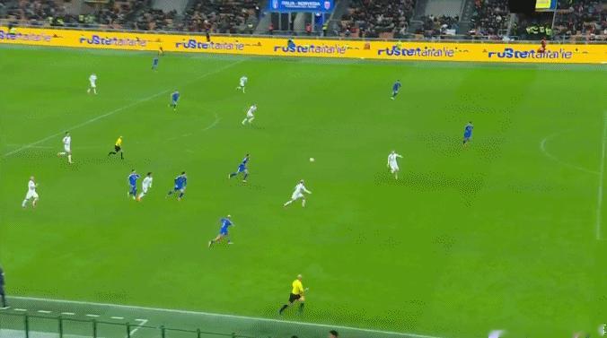 哈兰德2分钟2球！！！！挪威3-1领先意大利！！！！