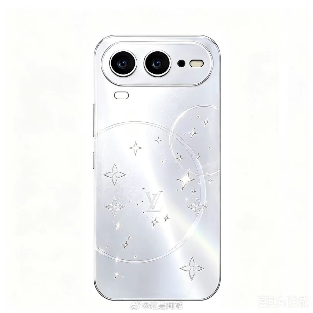 600ID设计线稿曝光，乍一看好像iPhone Air2+LV老花联名？说实话这