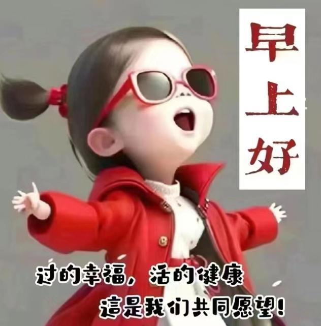 無緣再近遇不見，
有緣再遠忘不了，
珍惜今生這份緣，
送去祝福保平安。
早上好！
