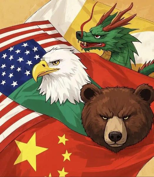 为什么美国不和俄罗斯联手，一起针对中国？说实话，不是美国不愿意，而是根本做不到。