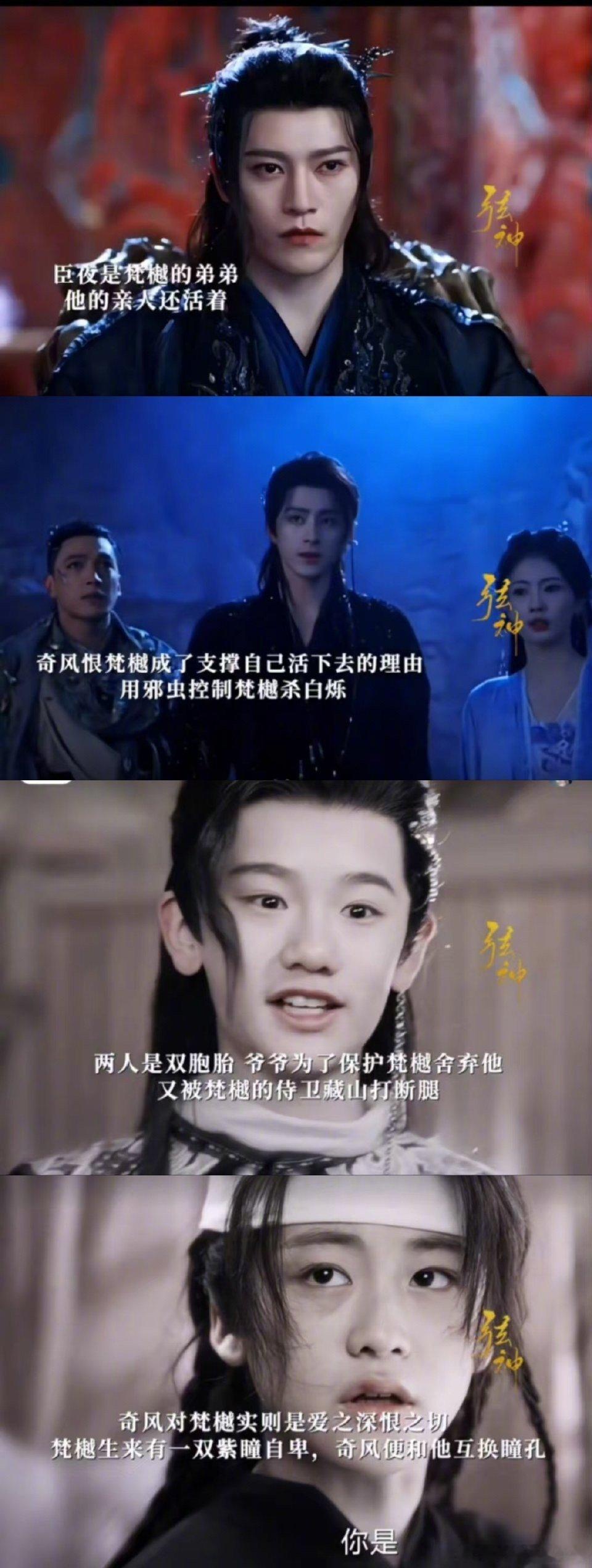 臣夜失忆的哥瘸腿的他  臣夜与奇风的身份之谜终于揭晓！双胞胎兄弟的命运多舛，哥哥