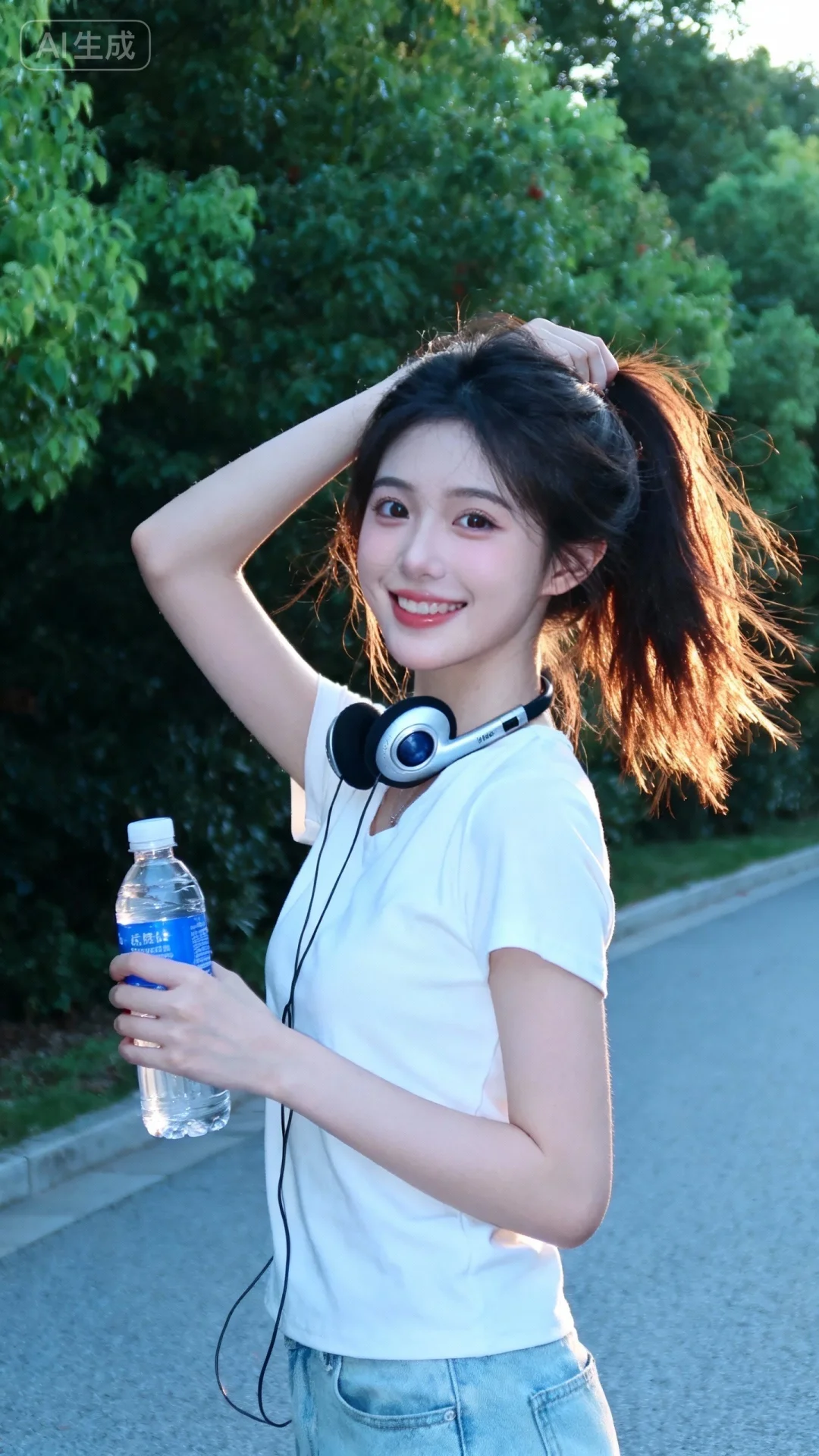 微距拍摄，（电影级面光：1.6），（光线追踪：1.5），（冷白皮漫感质感的光滑皮