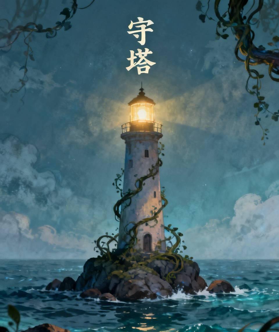 江湖怪谈•荒诞志243《守塔》
她为守护一盏能照亮归途的长明灯，在孤塔中枯坐了五