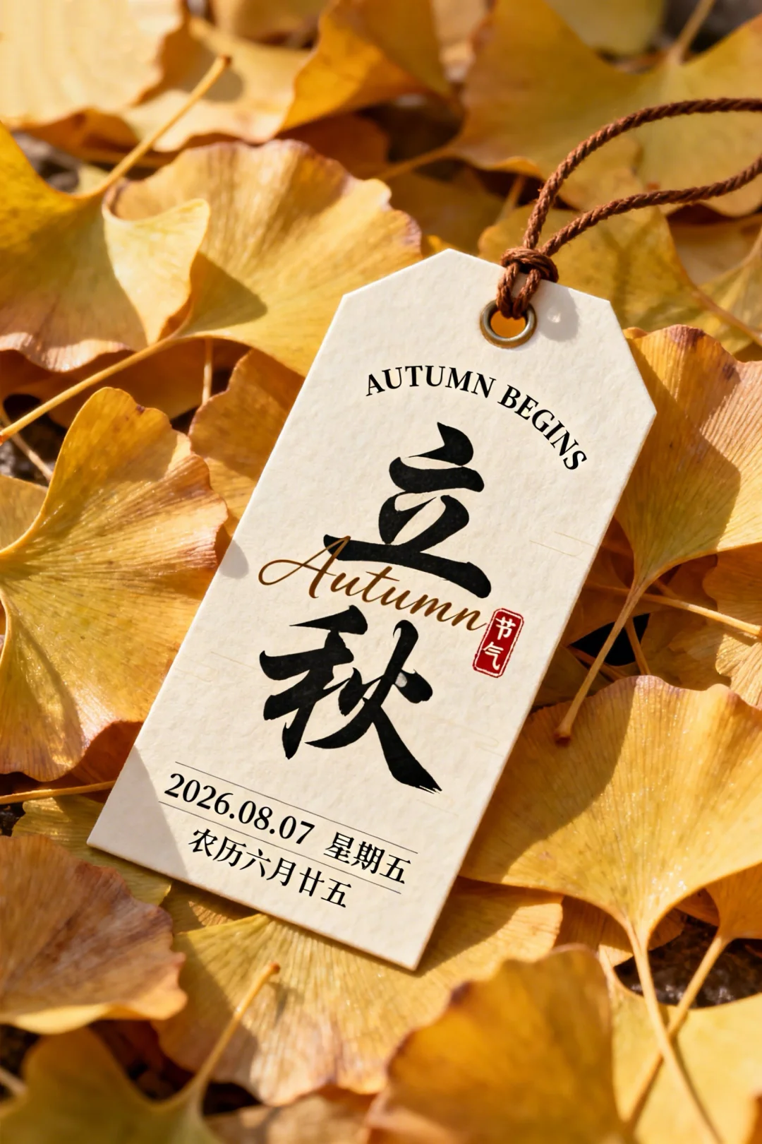 2026立秋节气祝福图片壁纸