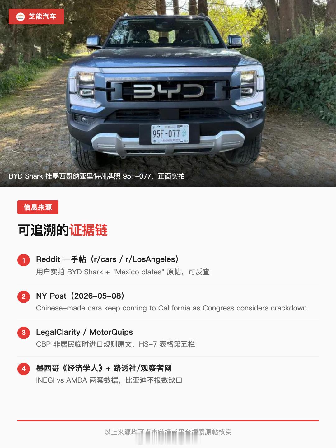 美国人正在专程去墨西哥买比亚迪，这是真的吗？一个美国加州居民在 Reddit 上