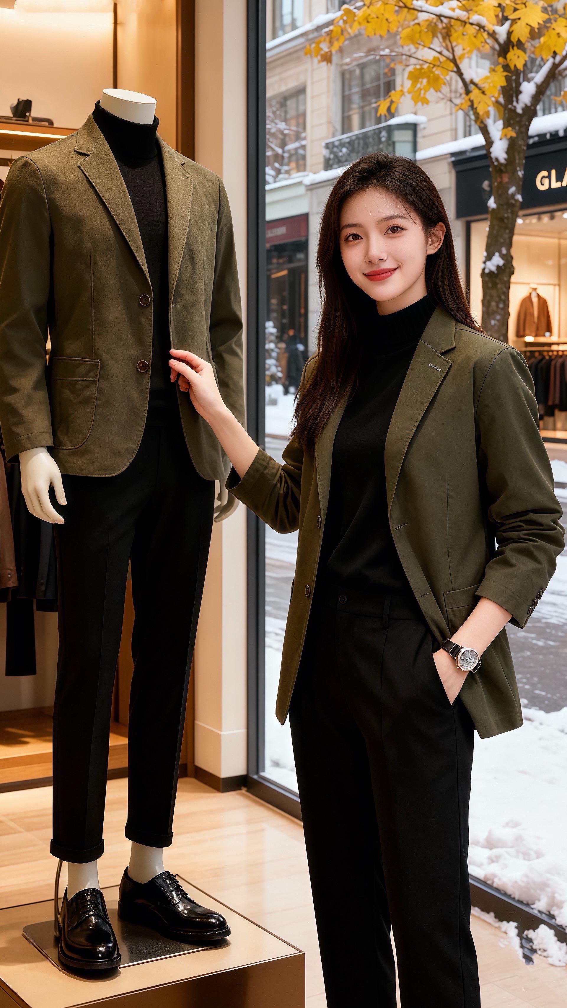 雪落时的心动  北城的雪裹着寒风扑在玻璃窗上，沈聿走进咖啡店，一眼就看...