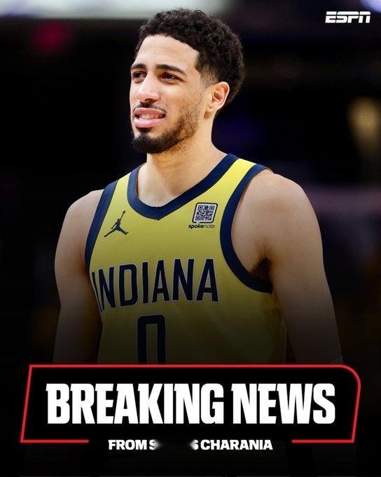 Shams爆料，哈利伯顿遭遇右小腿拉伤。nba总决赛步行者vs雷霆 ​​​