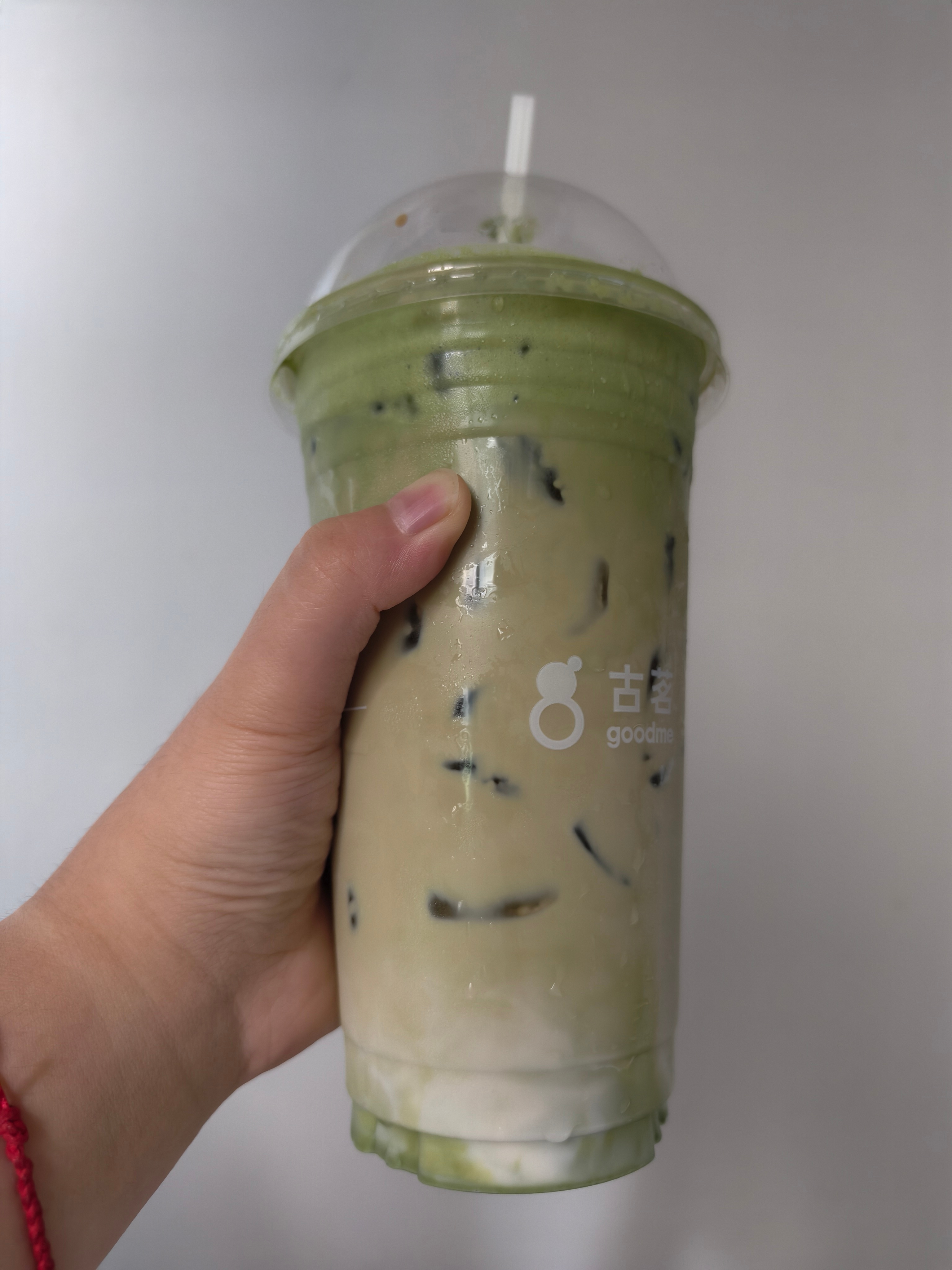 第一个想出来这个喝法的简直是天才抹茶奶盖加全冰有米美式此间枫言