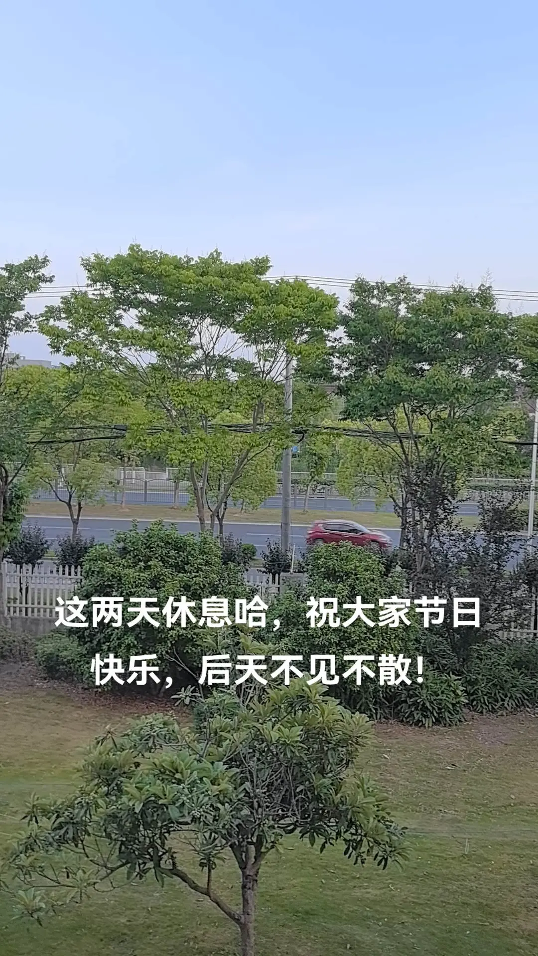 祝大家五一节快乐，后天，我跟师太，阿木组成最强王者战队，坐等我们拿下下一轮冠军。