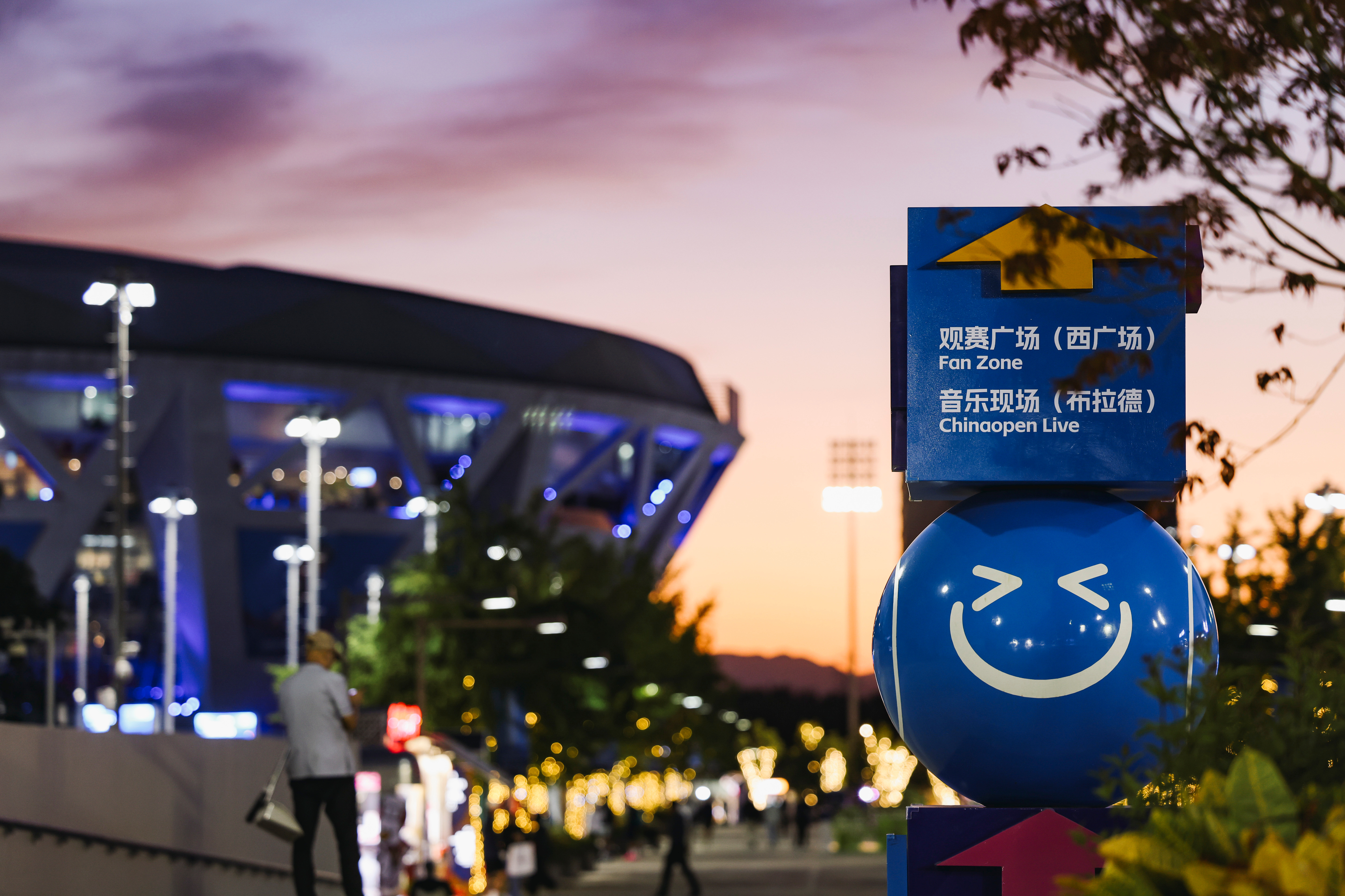 2025中网限定皮肤加载中…✨💖今天国家网球中心迎来绝美晚霞~想看看你收集的今