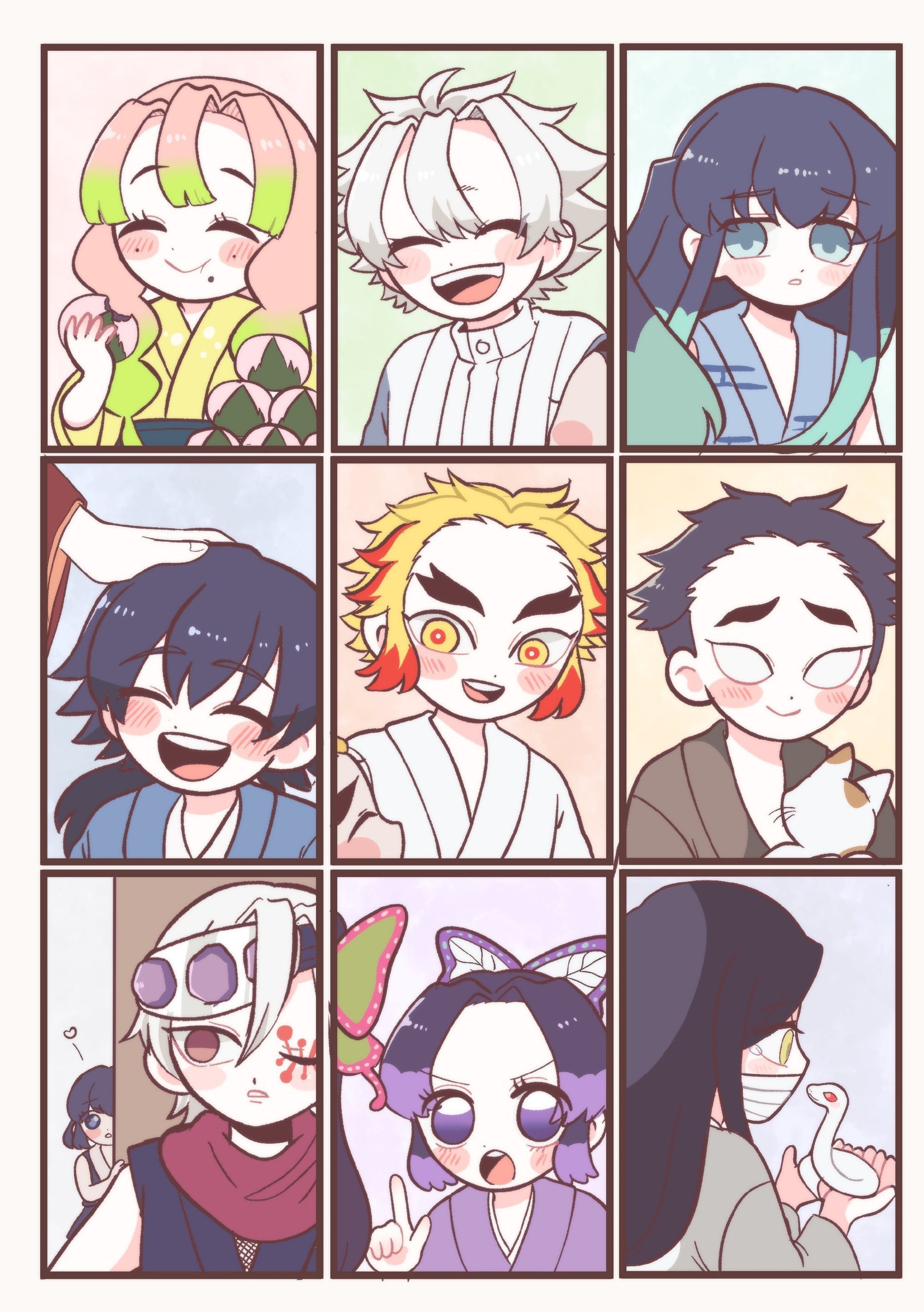 #鬼灭之刃[超话]##鬼灭之刃# 可可爱爱x:gennkaidesu_m ​​​