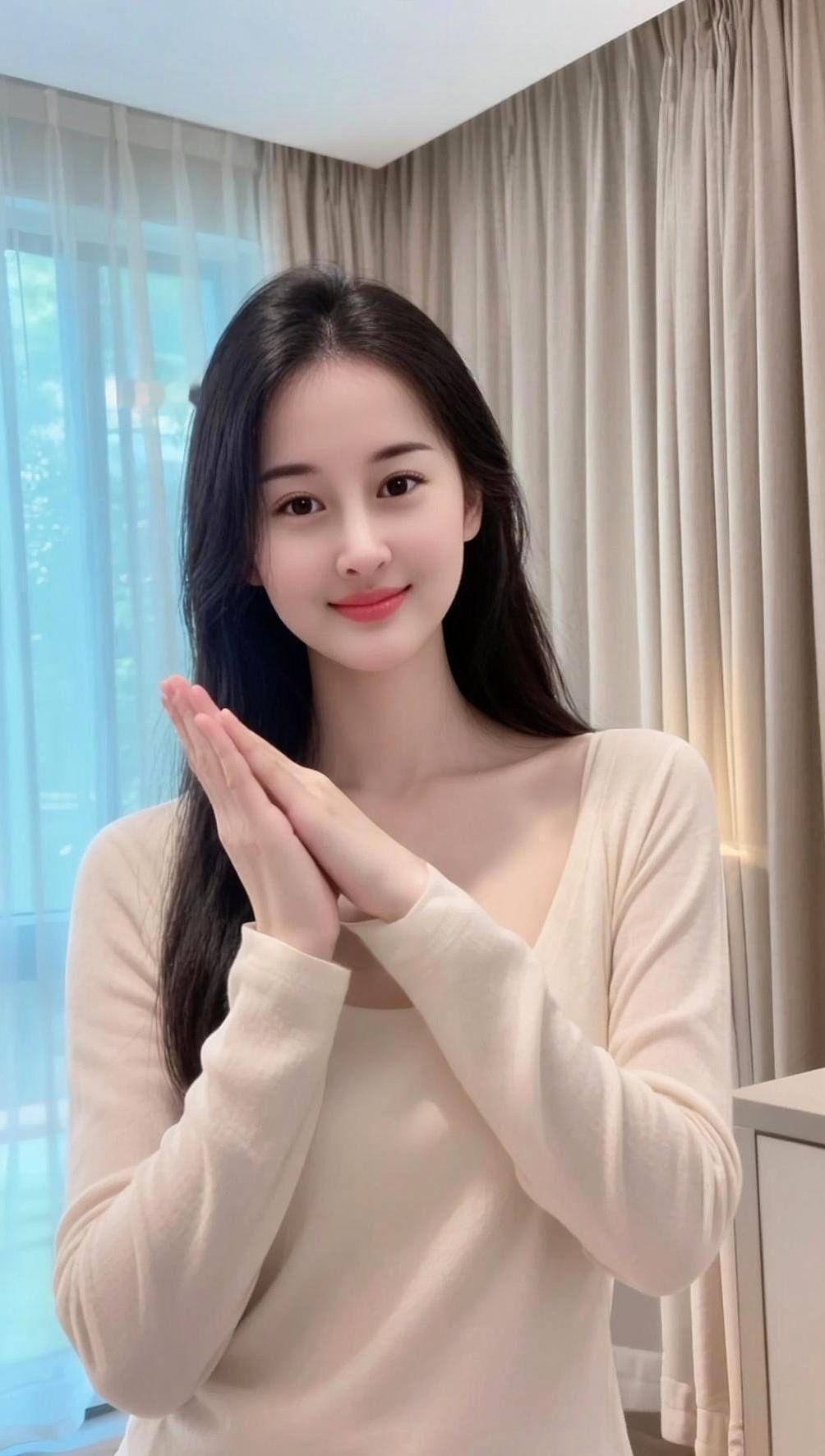 创作者扶持计划 甜系女孩已上线 笑容最治愈的女孩 美出高级感 清纯甜美