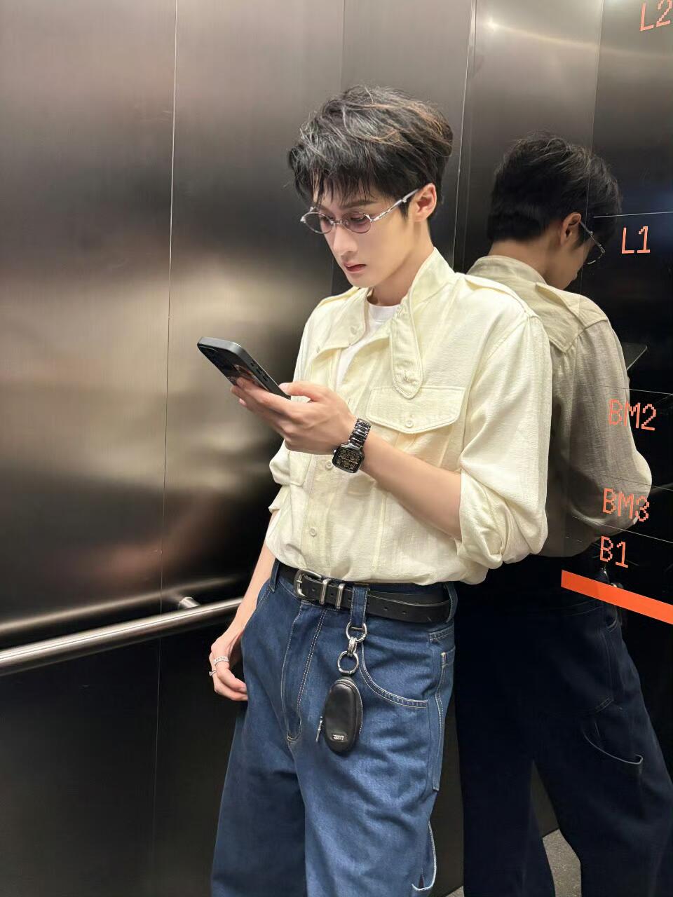 檀健次  怎么会有人又瘦又美又帅呢