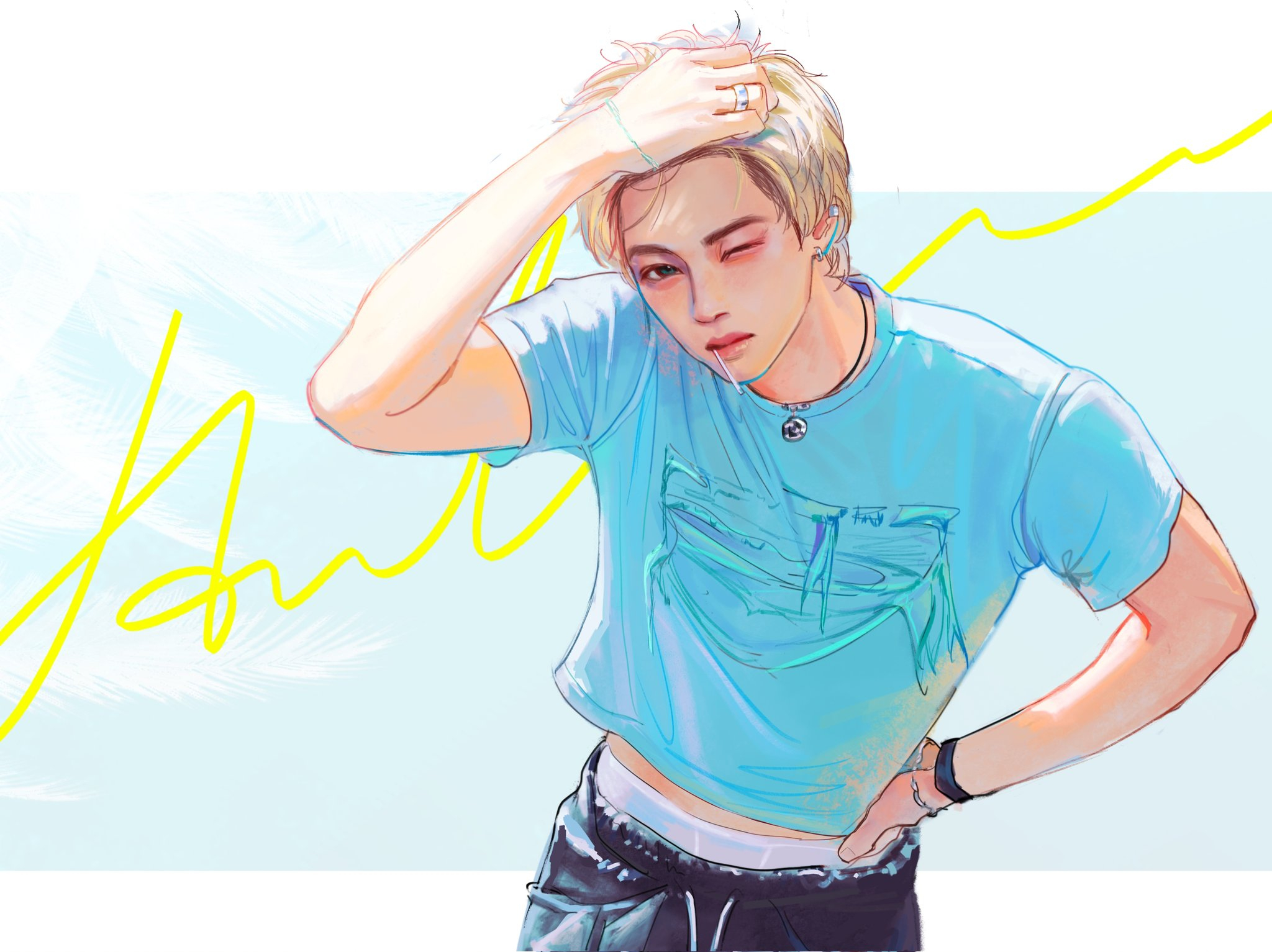 金钟仁 .金钟仁LACOSTE品牌大使 【图片】260619 Fanart【光谱
