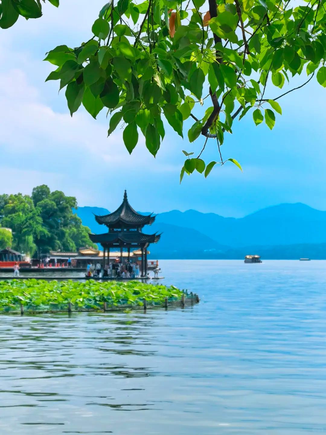 走进西湖，才明白古人为什么总爱在这里写诗——不是因为景色有多么惊艳，而是因为它有