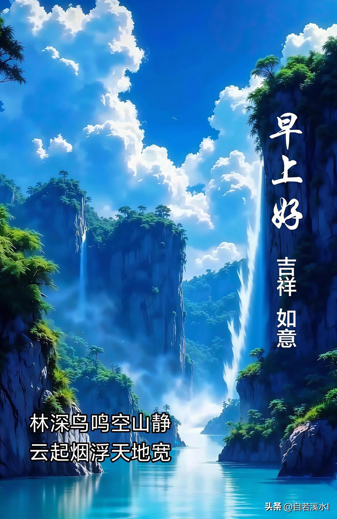 新晨开启，所有烦恼留在昨夜，今天只拥抱开心与温柔。