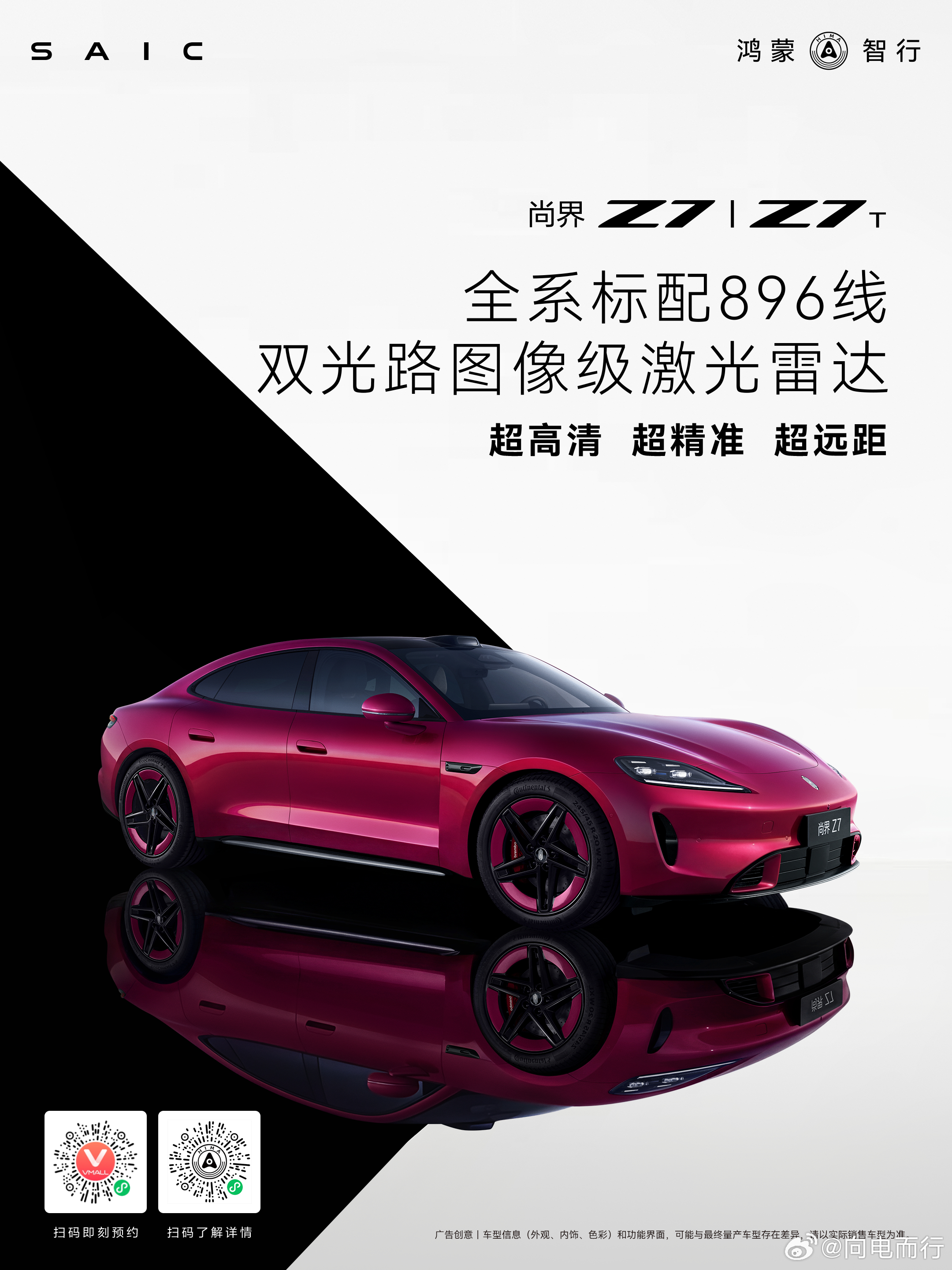 两个王炸👏，问界M6和尚界Z7都是全系标配，896线激光雷达！鸿蒙智行尚界z7