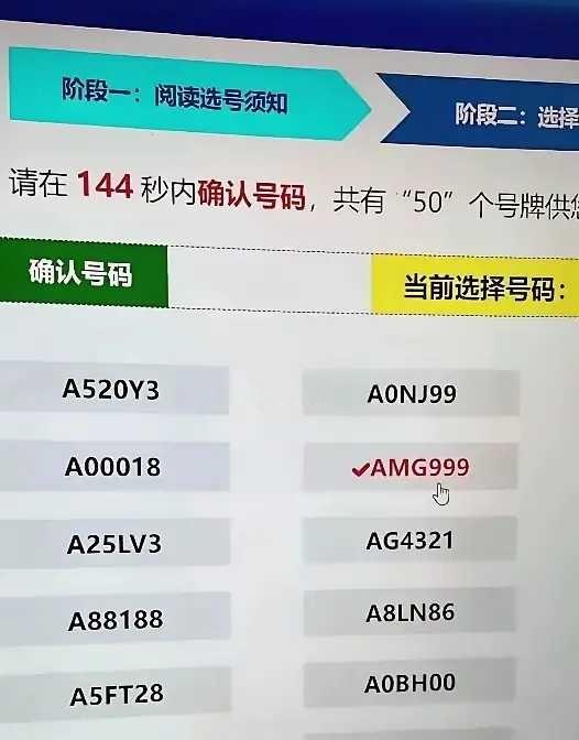 如果让你来选，你会选什么车牌呢？