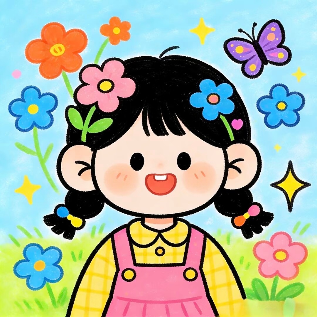 WeChat｜她的花花头好可爱呀～🌸｜花儿与少女｜今日头像分享｜好运花花头像｜