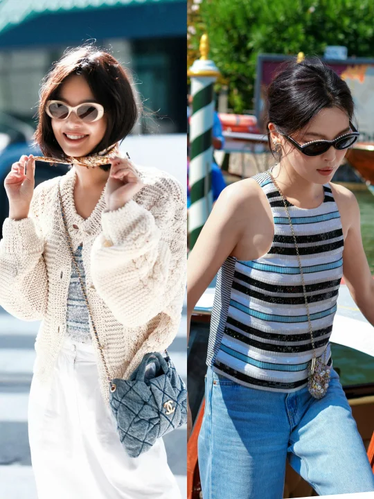 辛芷蕾威尼斯2组香奈儿私服太美了！