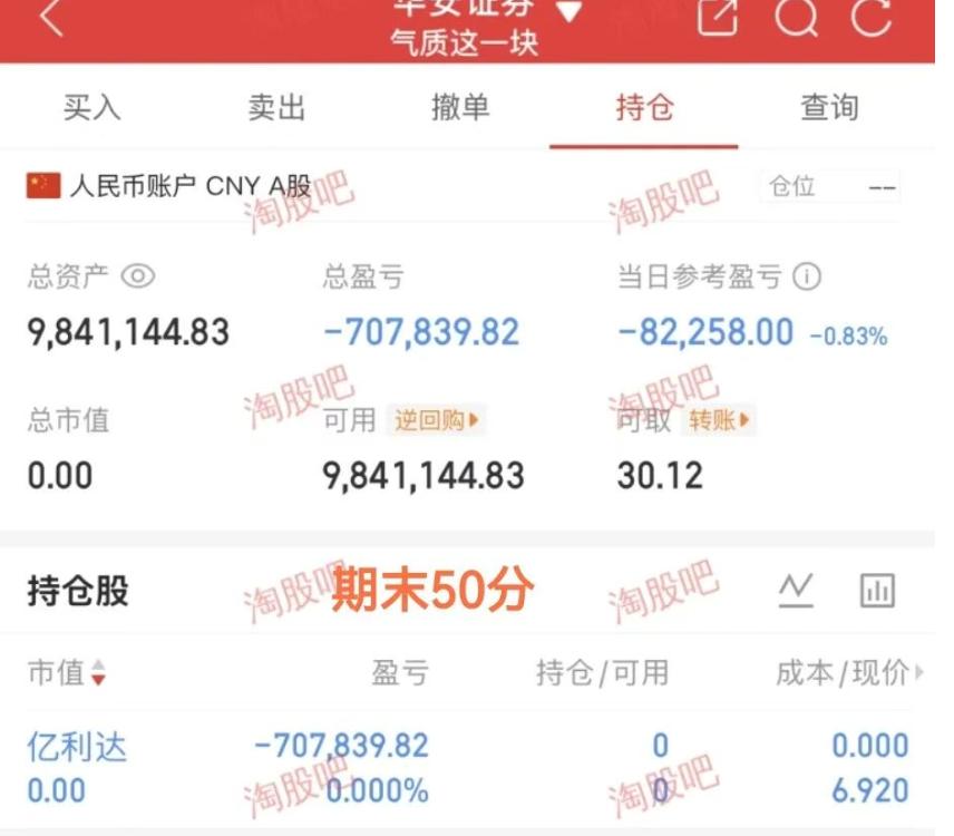 董事长继续大亏
昨天很多人就算出他去了亿利达，因为打板买入就亏了5%，之前还说董