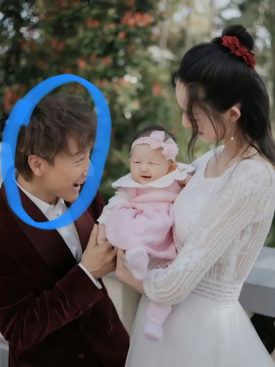 方力申和太太的婚纱照曝光！