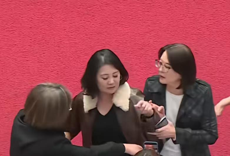 昨天晚上9点多台“民意机构”本届会期宣告结束，国民党和民众党利用人数优势，迅速通