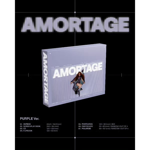 金智秀迷你一辑《AMORTAGE》H榜首周最终销量：520,318张 🎉位居自