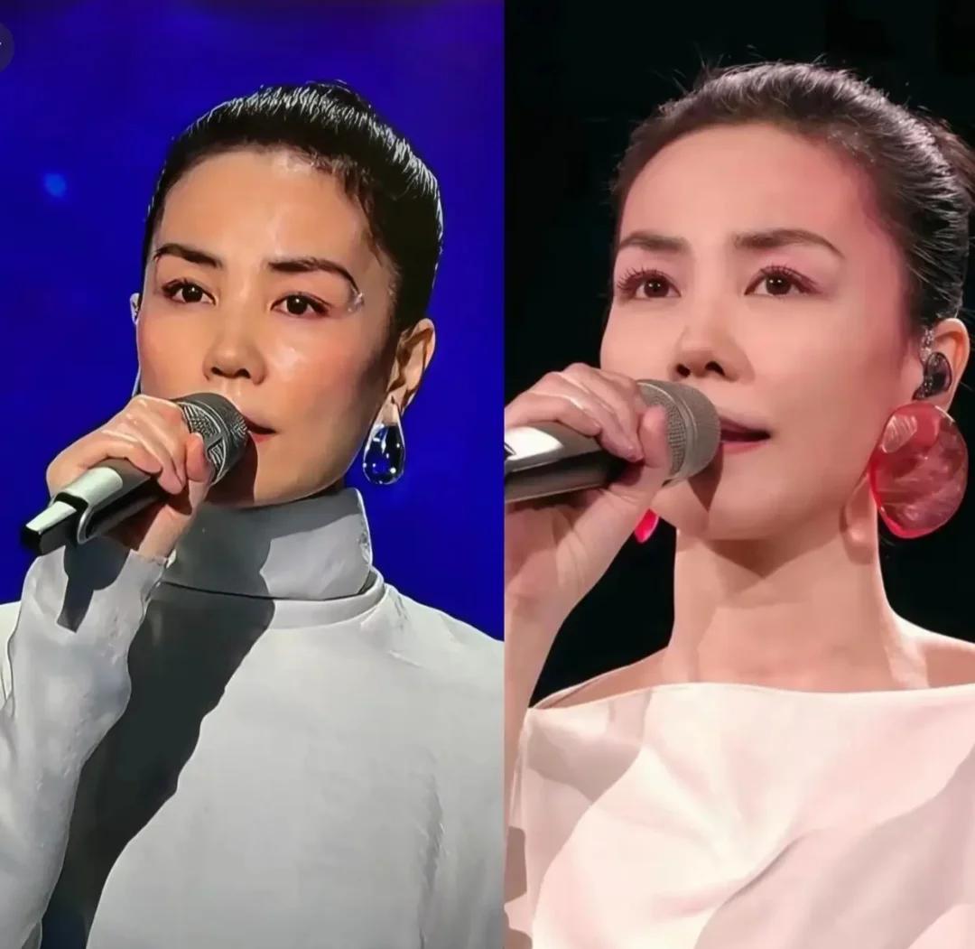 4年没上春晚的王菲，这次一开口，我差点没认出来！
去年还是不食人间烟火的仙女，今