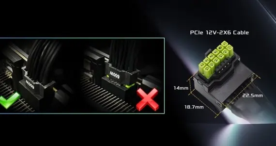 防止显卡烧熔！华擎推出12V-2×6 L型供电线：内置传感器避免过热