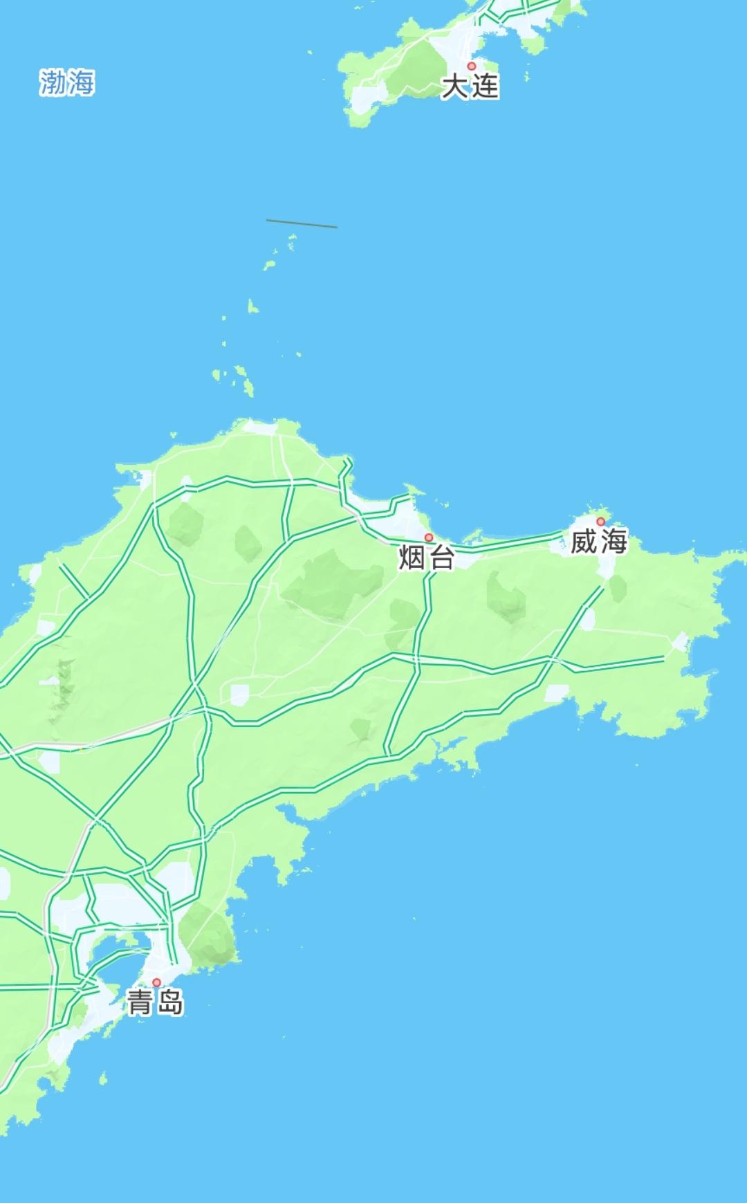 山东是海洋大省，竟然一个大点的岛都没有。山东半岛是我国第一大半岛，海岸线非常曲折