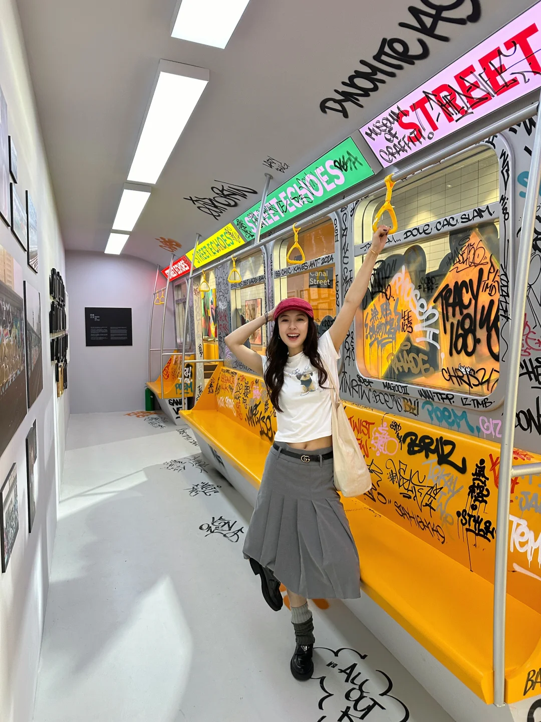 上海又有有趣的新展啦🚇假装在纽约地铁