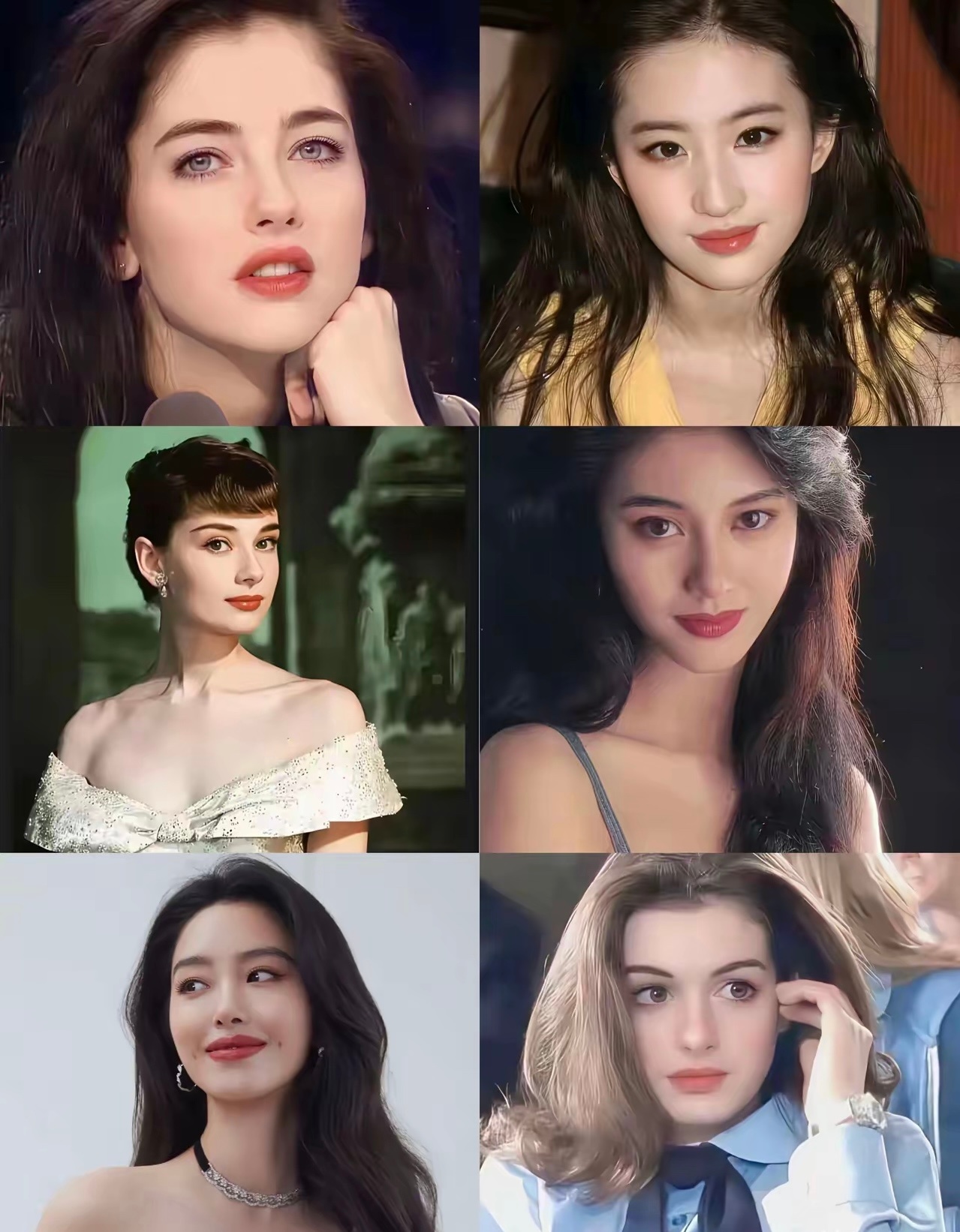 实话实说，李嘉欣最漂亮，不能反驳。 