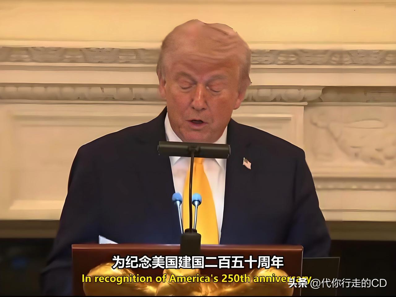 若非他亲口说出来，真不信:
250年，美国的建国历史，
正好是中国文明史的1/2