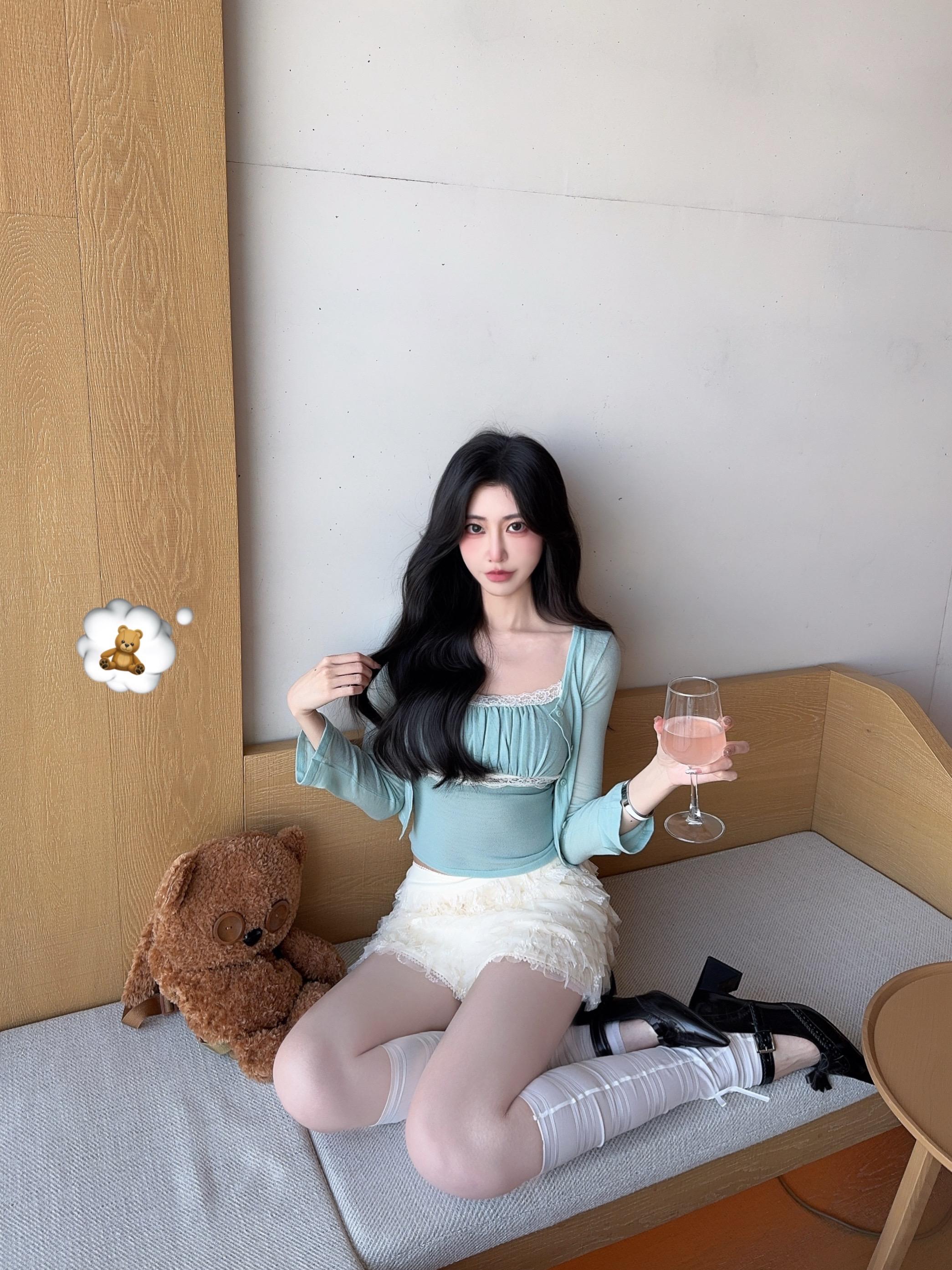 好清新的海边穿搭