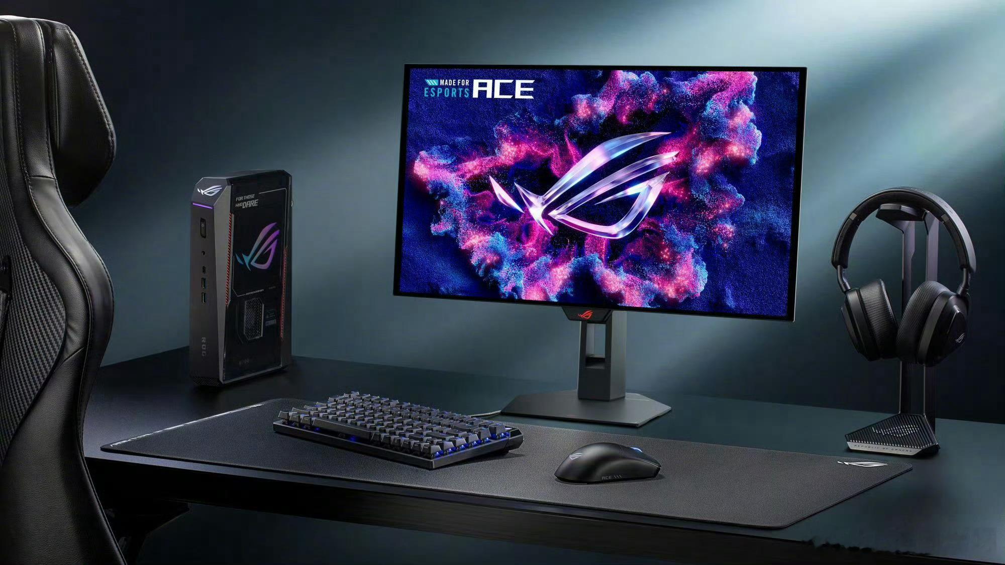 不要穿灰色裤子去健身房【华硕 ROG 推出首款 Ace 序列旗舰 OLED 显示