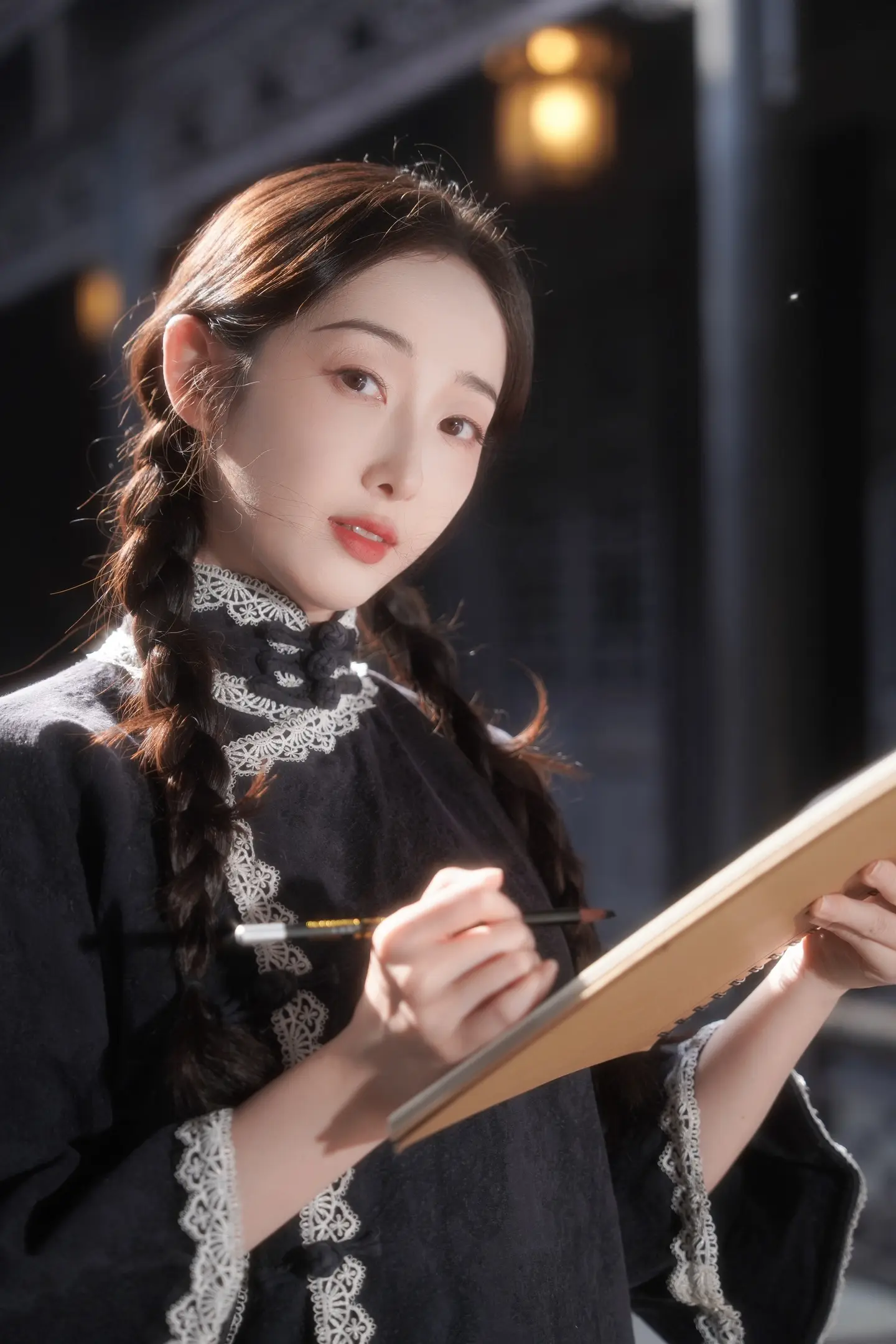 给蒋梦婕拍的民国学生。姐姐人超好！期待下次合作～