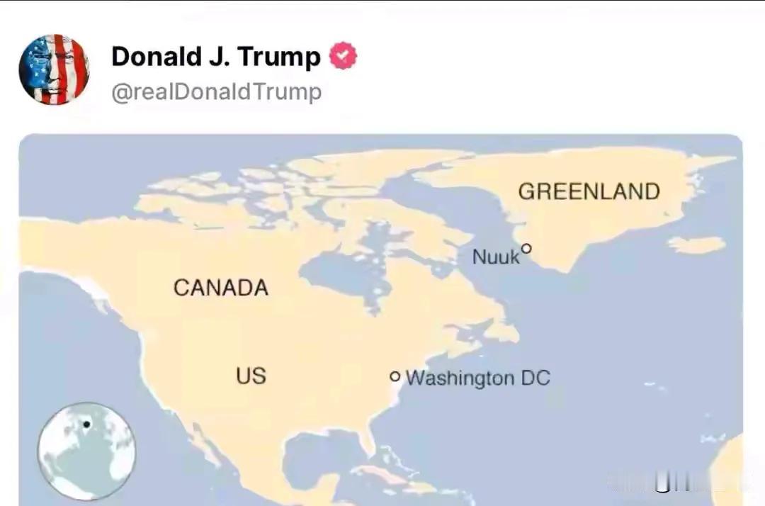 欧洲人反应慢半拍，对特朗普改地图占格陵兰岛，好几天才陆续回嘴。除丹麦人外，看看说
