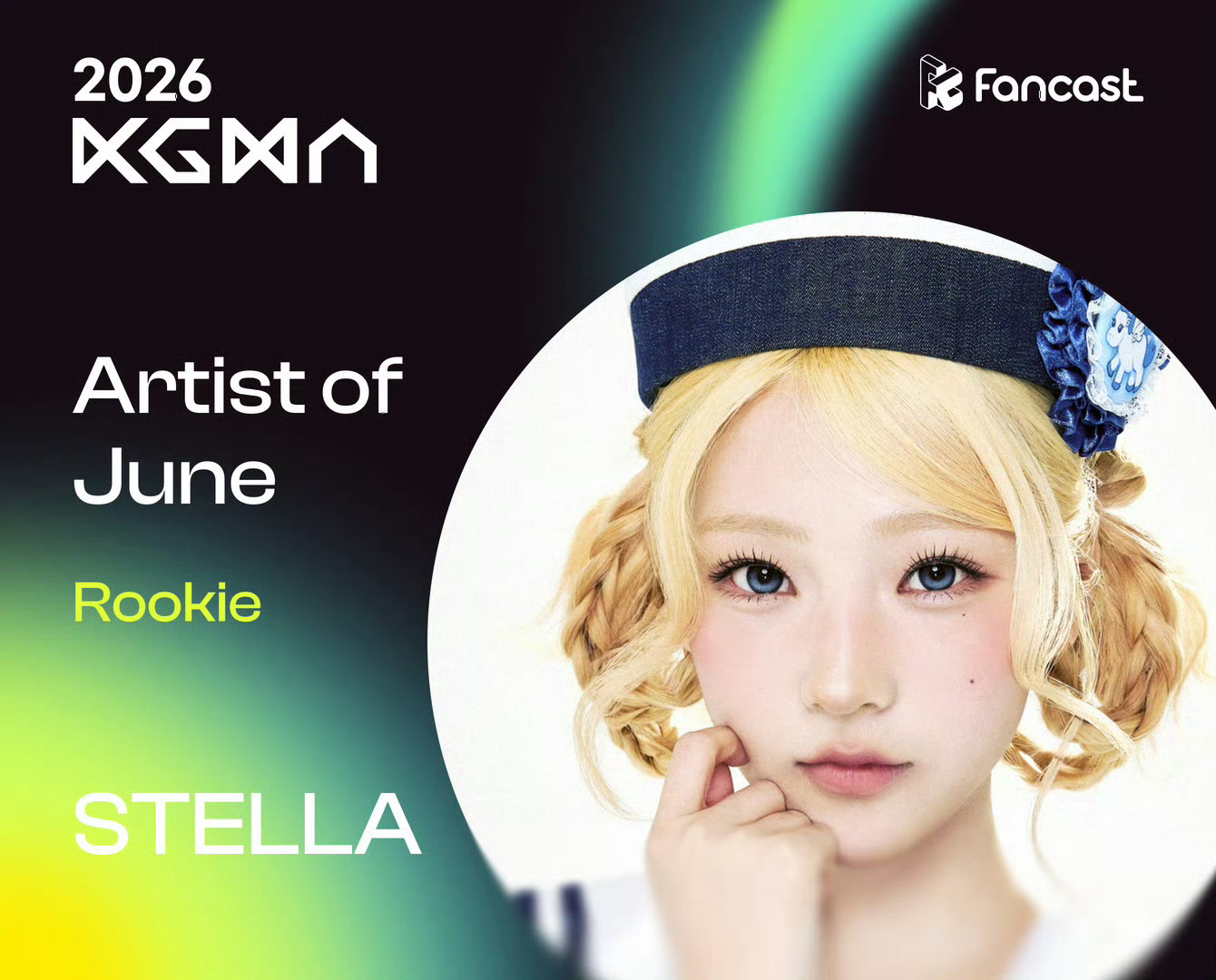 KGMA Artist of June [Rookie] Stella🏆好棒好