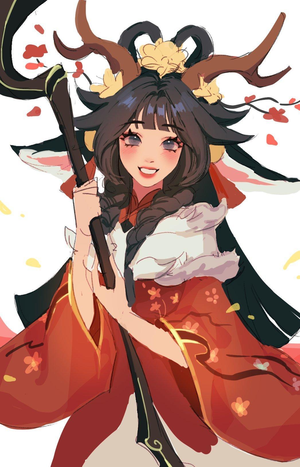 踏雪寻梅 莉莉娅（cr:SorrySett）英雄联盟