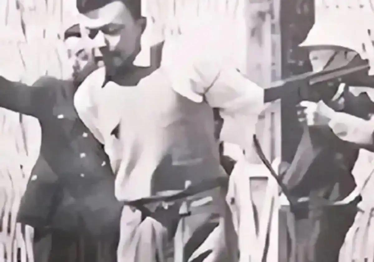 1941年，地下党宋更新被敌人拖到野外枪毙，敌人对他连开三枪，其中一枪还打中了他