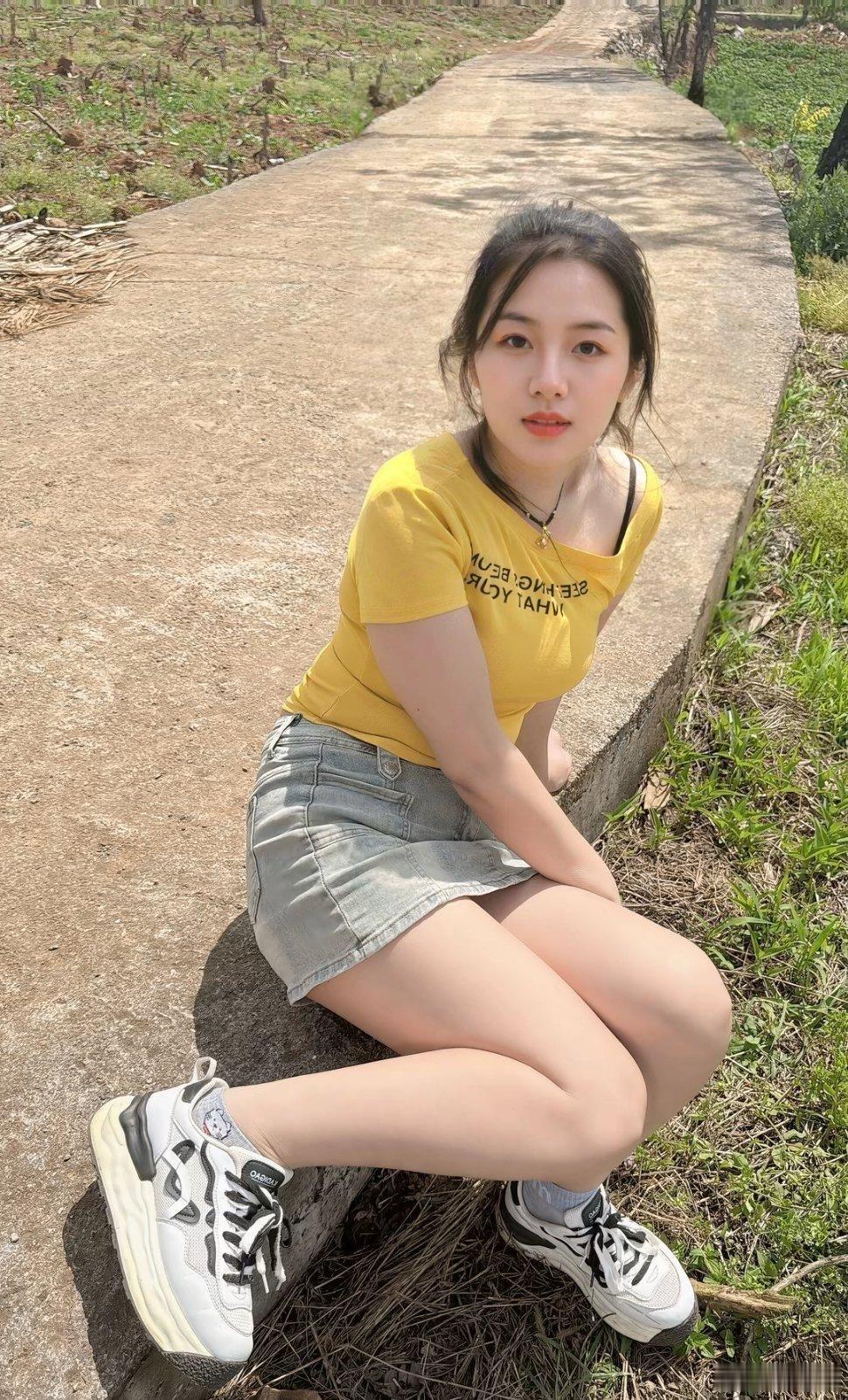 学妹都是那么可爱😍女大学生 少女清纯风 青春校园美女 校园少女