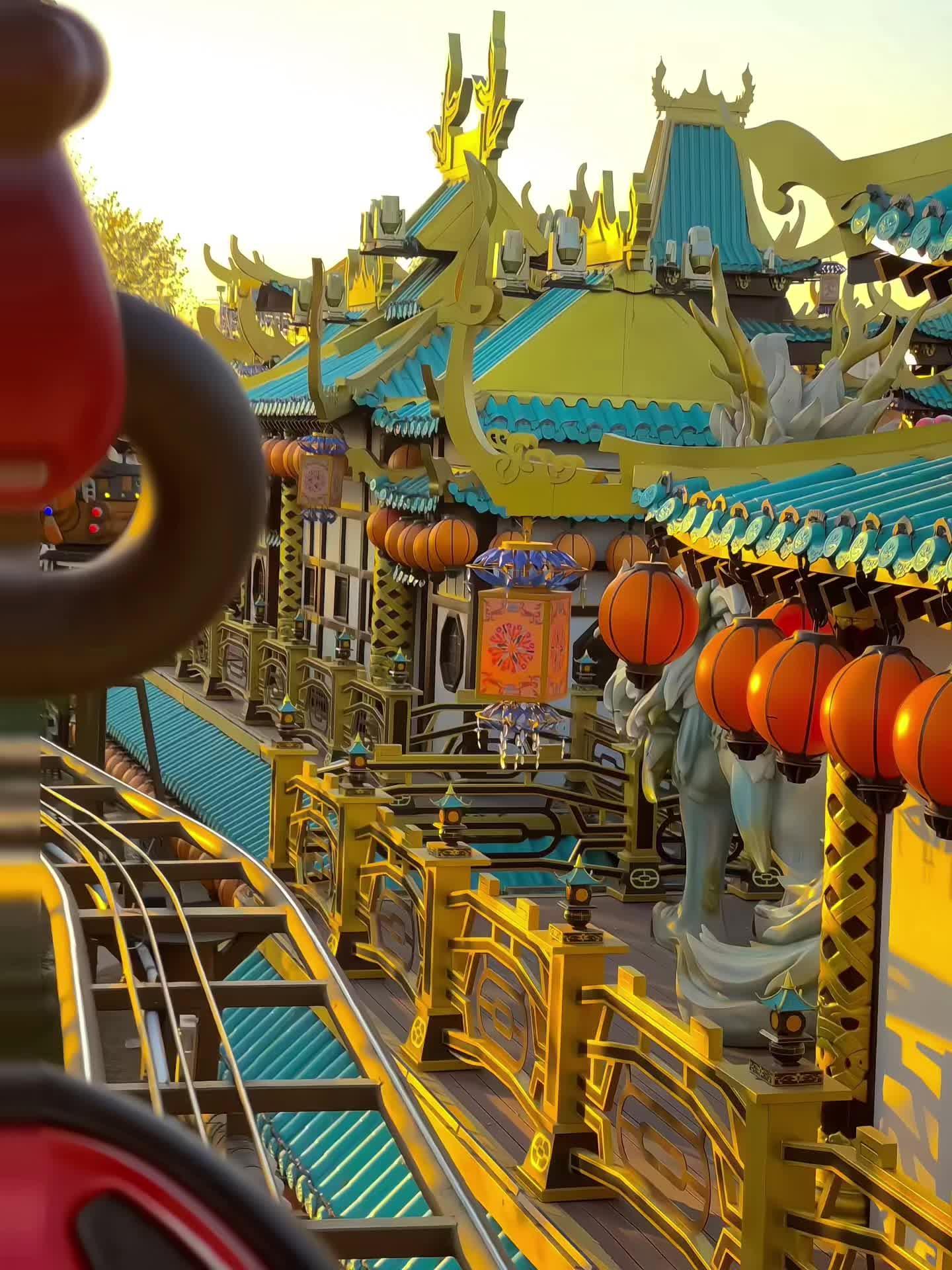 开封有自己的落日飞车！ 排队30分钟，飞车300秒 一定要选下午五点左...