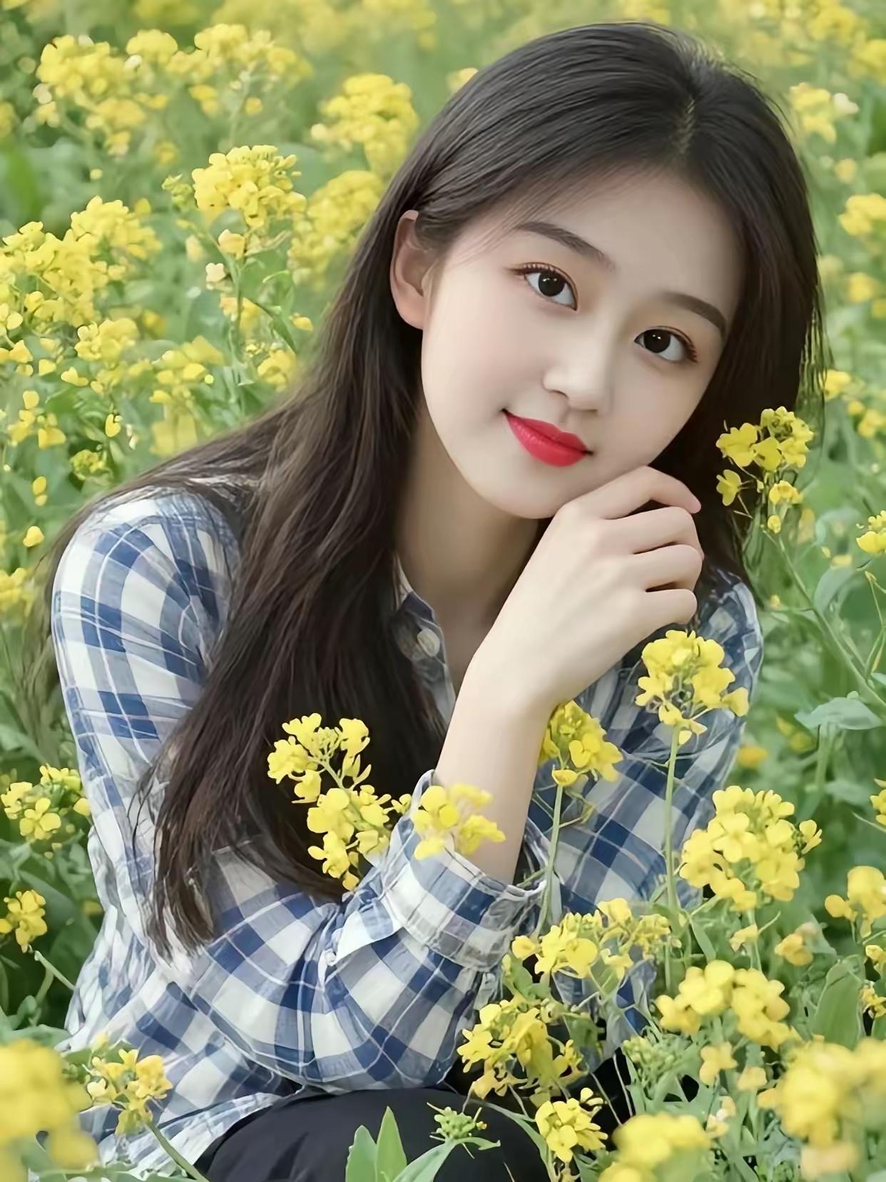 金字经·赠佳人
素貌天然俏，
清眸动客魂，
秀色倾城不染尘。
真，冰心自玉温。