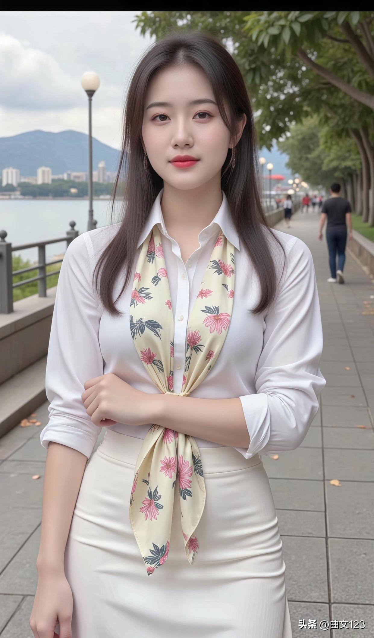 风姿绰约，气质高雅！